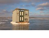 Create your Minnesota ice shanty / shelter ID plate for Minnesota ice fishing shantys, huts, or shelters. Variety of colors, DNR approved, UV protected for $23.50.