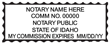 We proudly create crisp, clear impressions with Idaho Notary Stamp rectangular. Create Now: Click-Create-Submit. Next Day Stamps and Engraving will ship.