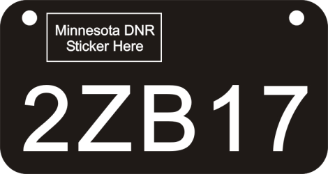 ATV Engraved License Plates for Wisconsin & Minnesota ships today! 
