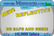 will keep you Safe and Seen, Day or Night. Made of thick reflective metal and have the look of a real auto plate. Order now only $29.95.