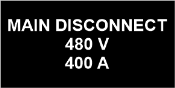 Shop 2″ x 4″ phenolic engraved electrical tags – NEC-compliant, high-contrast, durable, and customizable for panels, disconnects, and breakers.