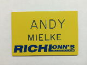 The 2x3 Engraved name badge is a great size for large graphics, text, and logos, create these engraved badges any way you use your imagination.