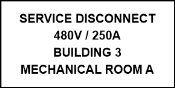 Shop 6″ x 9″ phenolic engraved electrical tags – NEC-compliant, durable, high-contrast, and customizable for panels, switchgear, transformers, and arc flash equipment. Perfect for contractors and facilities nationwide.