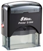 Shiny self-inking signature stamp