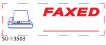 Get a FAXED - Preinked Stock Stamp today. Order now for Same Day shipping or choose overnight for Next Day Delivery.