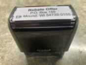 Saves time and money when it comes to having to submit your 11% rebates from your local Menards store. No more hand writing out the address!