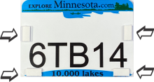 kits are designed to display your UTV License Plate to your rear glass windshield.  These easily display your plate without buying a mounting kit, drilling holes, or adding a license plate frame. The Low profile clear design bites to your plate and the ot