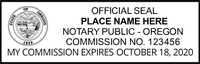 Ordering a Oregon Notary Stamp is easy! Simple Click-Create-Submit, and Next Day Stamps & Engraving will ship same day!