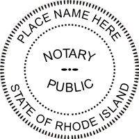 Discover why more notaries order Rhode Island Round Notary Stamps from Next Day Stamps. Click-Create-Submit, Next Day Stamps ships!