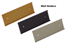 2 x 10 Wall Nameplate Holder, Contemporary Look for any wall.
Available in: Black, Silver or Gold!