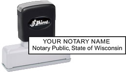 Wisconsin Notary Stamp